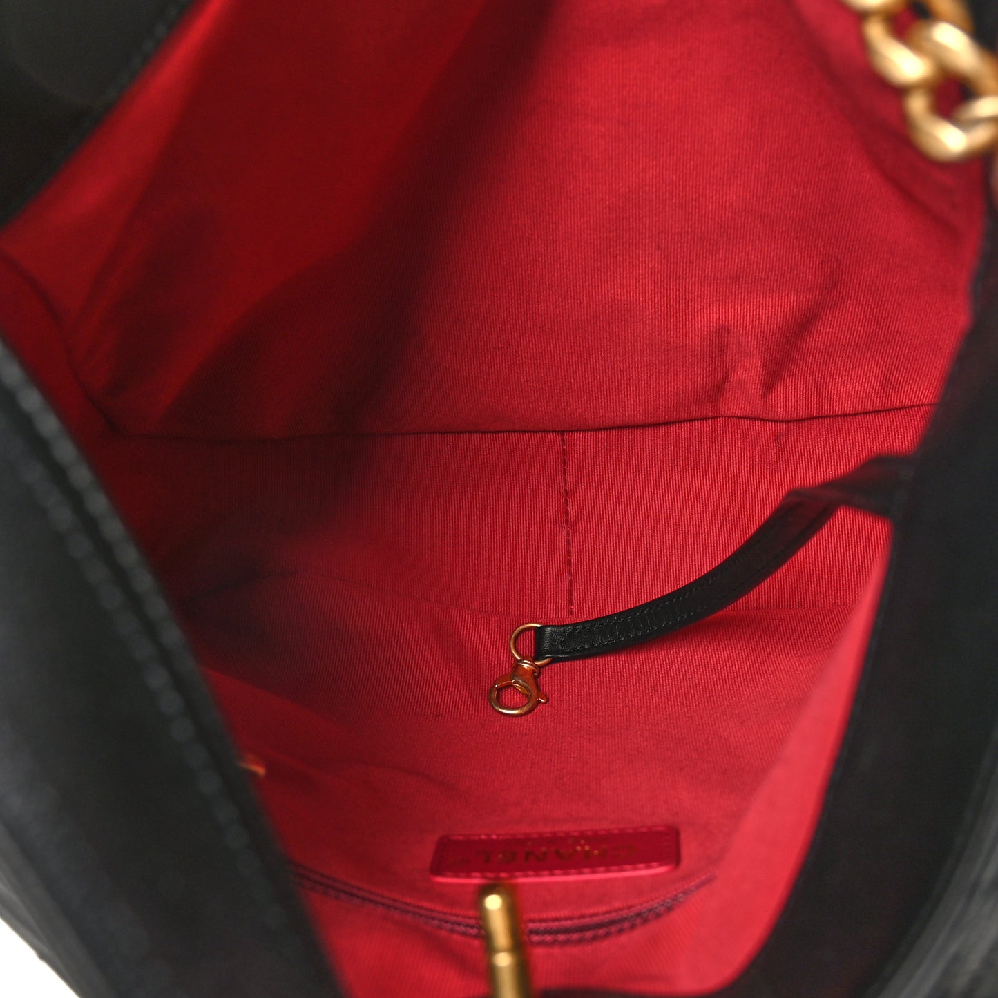 Calfskin Stitched Easy Mood Hobo Black