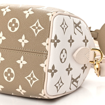 Louis Vuitton Empreinte Monogram Spring in the City Speedy Bandouliere 20 Kaki Beige Cream 8 of 8