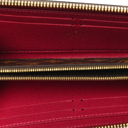 Louis Vuitton Monogram Clemence Wallet Fuchsia 5 of 6