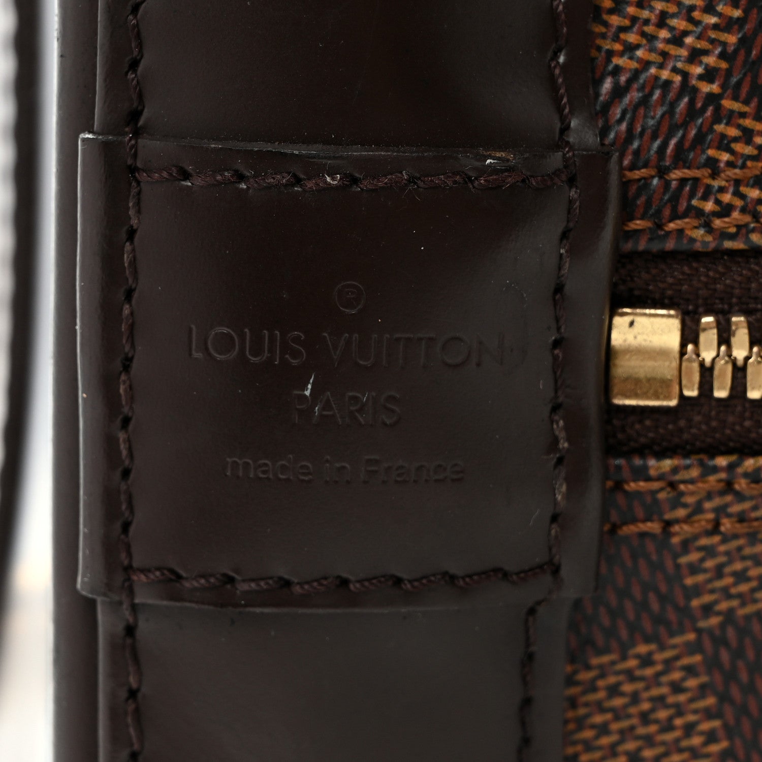 Louis Vuitton Damier Ebene Alma MM 6 of 9