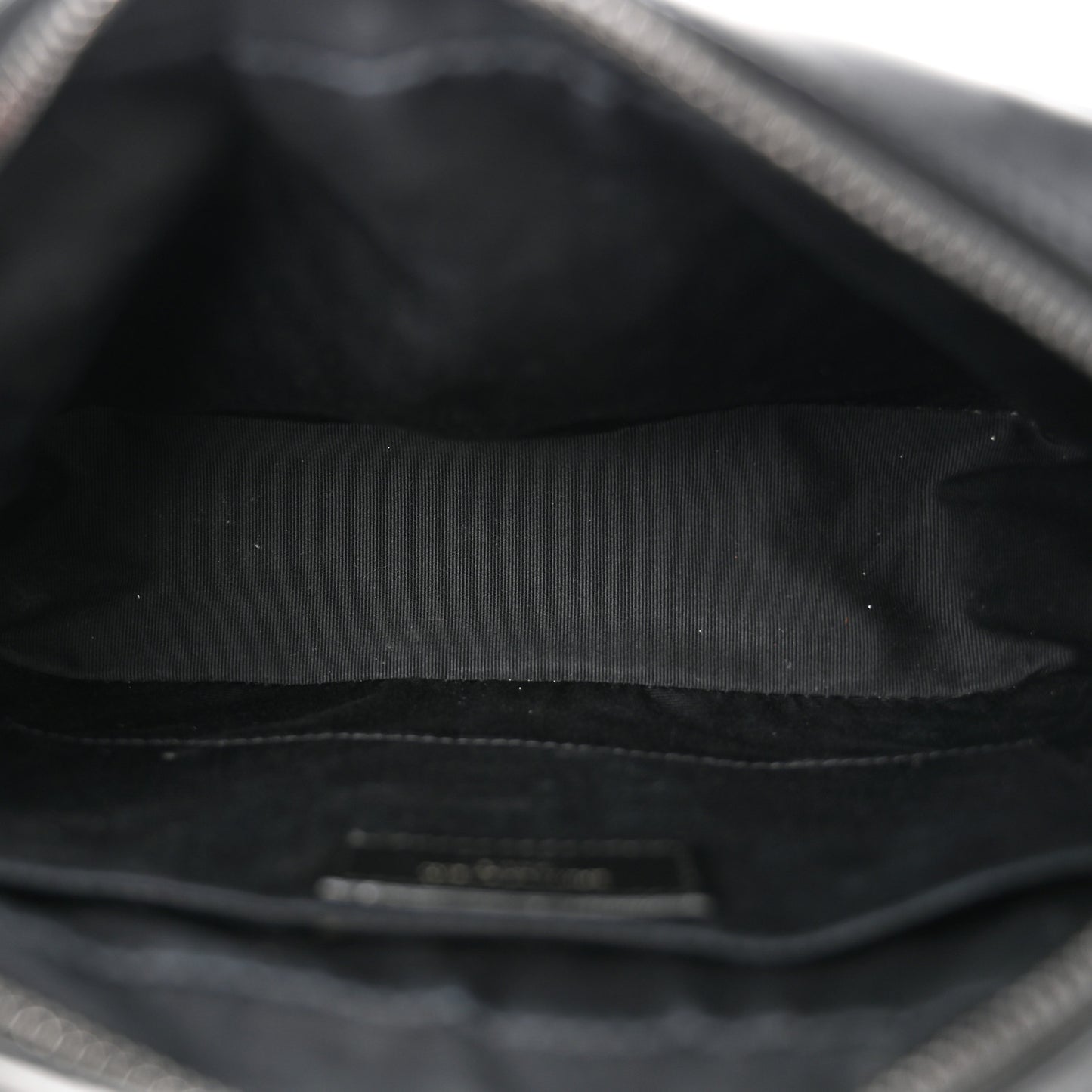 Calfskin Matelasse Monogram Monochrome Lou Camera Bag Black