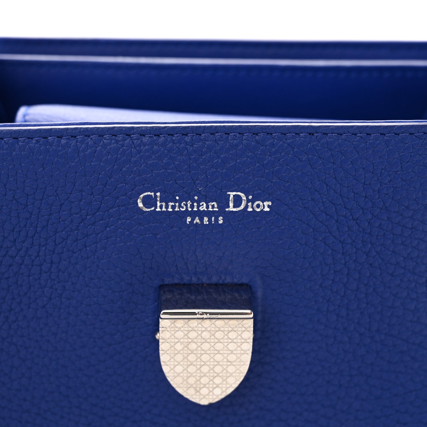 Bullcalf Medium Diorever Flap Yves Klein Blue