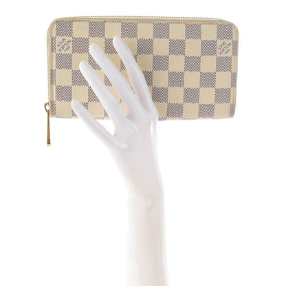 Louis Vuitton Damier Azur Zippy Wallet 2 of 10