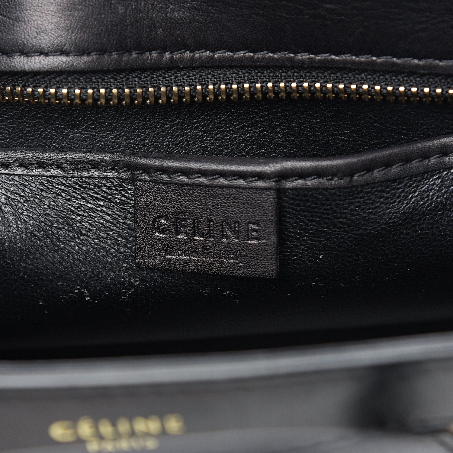 Celine Bullhide Calfskin Nubuck Nano Tri-Color Luggage Light Taupe 5 of 14