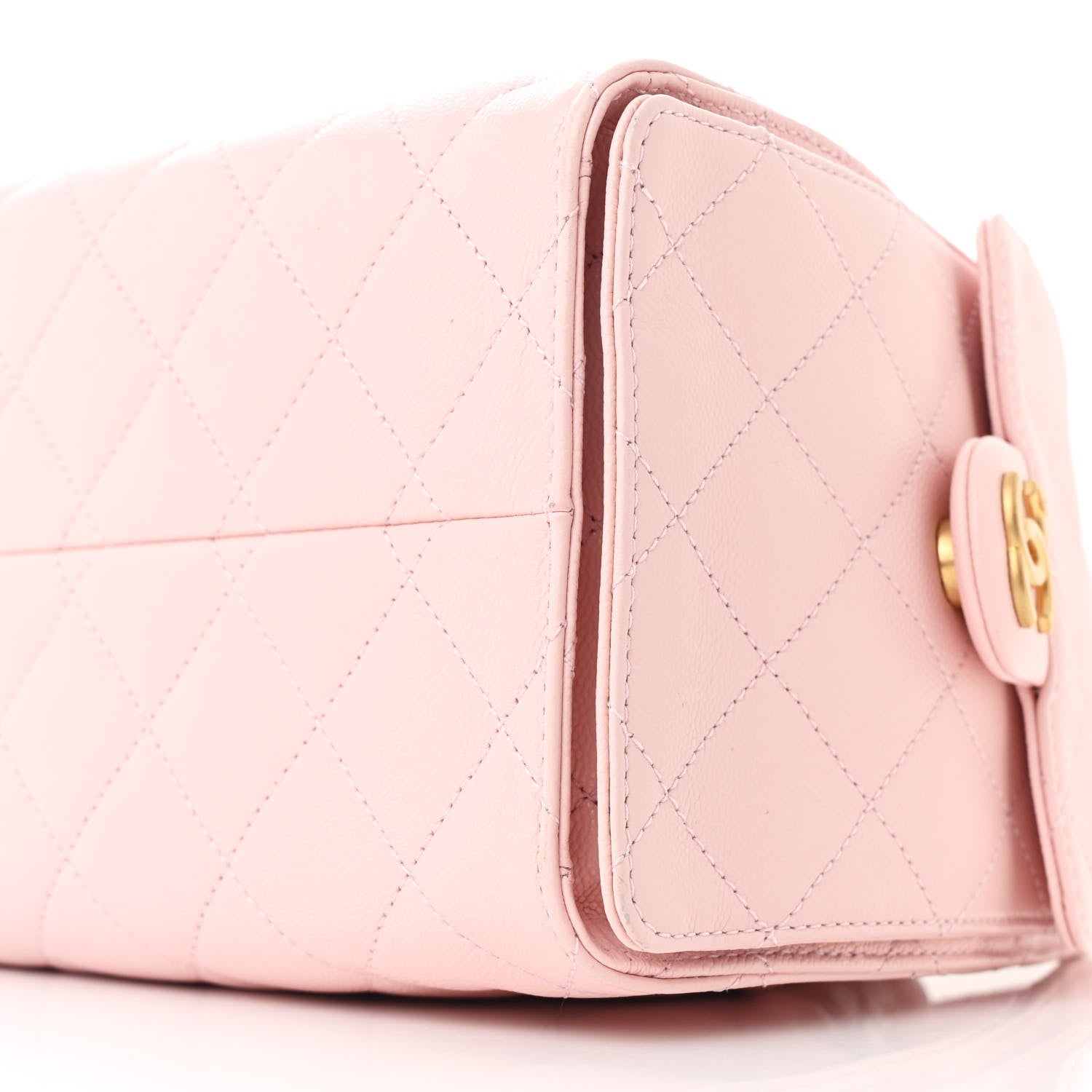 Chanel Caviar Quilted Small Chanel 25 Handbag Light Pink 10 of 10