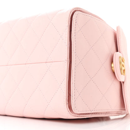 Chanel Caviar Quilted Small Chanel 25 Handbag Light Pink 10 of 10