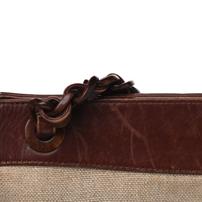 Chanel Linen Tote Beige 17 of 22
