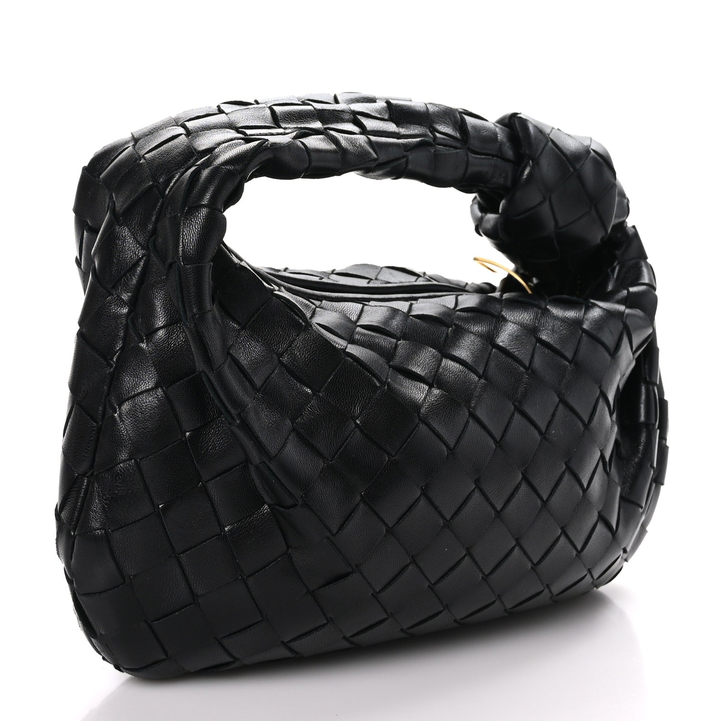 BOTTEGA VENETA Nappa Intrecciato Mini Jodie Black