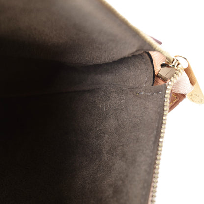 Louis Vuitton Monogram Multicolor Pochette Accessories Black 8 of 8