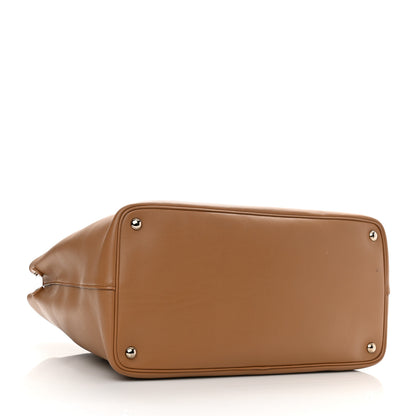 Prada City Calfskin Twin Tote Caramel 4 of 11
