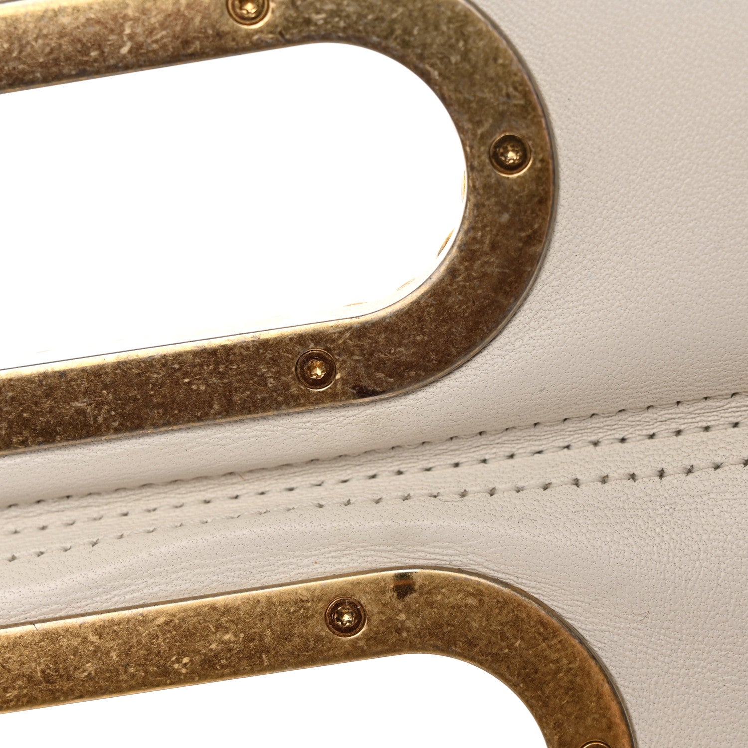Chanel Lambskin A Real Catch Flap Bag White 21 of 32