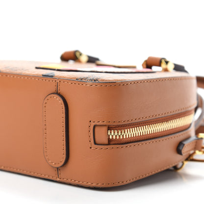 MCM Visetos Mini Year Of The Mouse Essential Crossbody Cognac 7 of 10