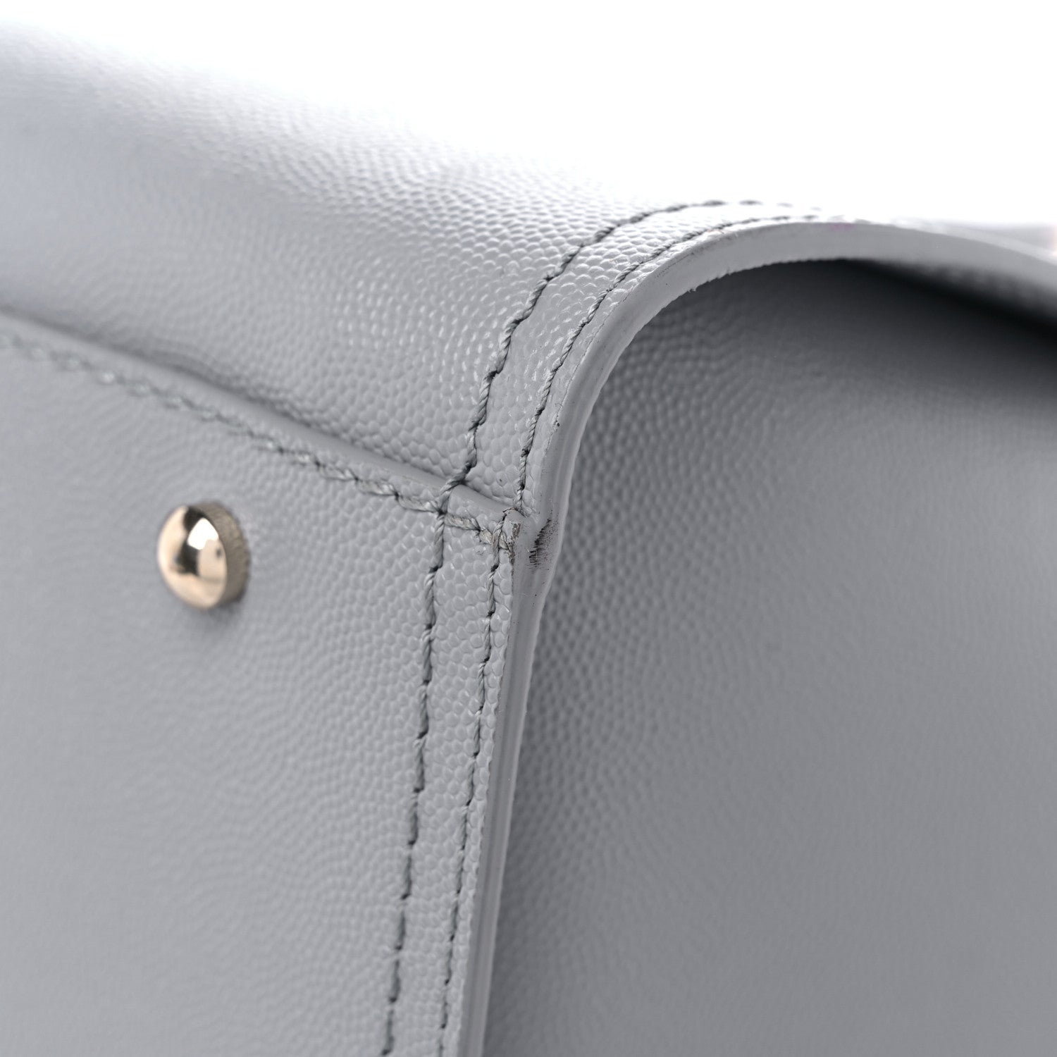 Chanel Caviar Studded Small Deauville Tote Grey 9 of 12