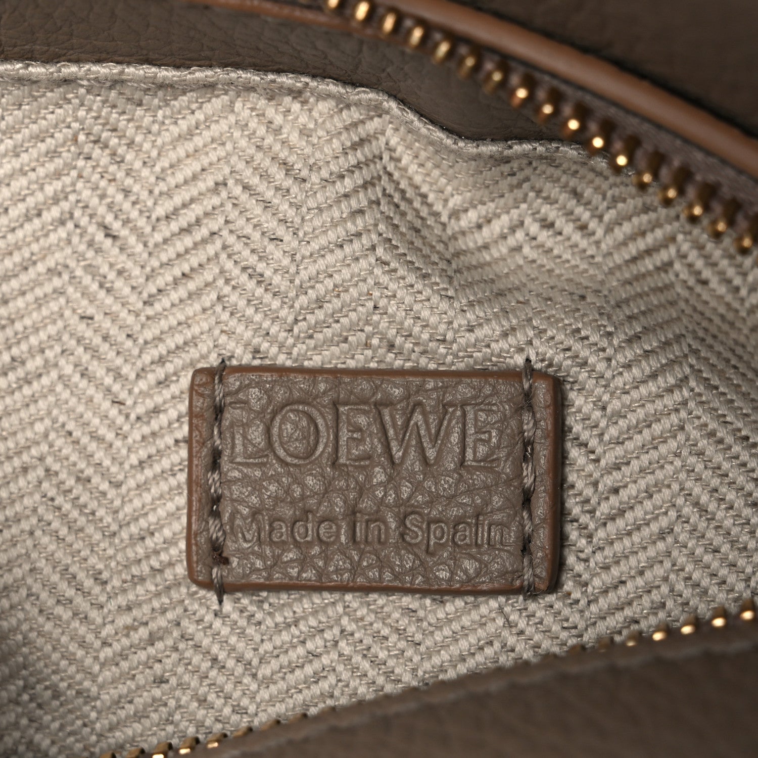 Loewe Calfskin Mini Puzzle Edge Bag Sand 6 of 10