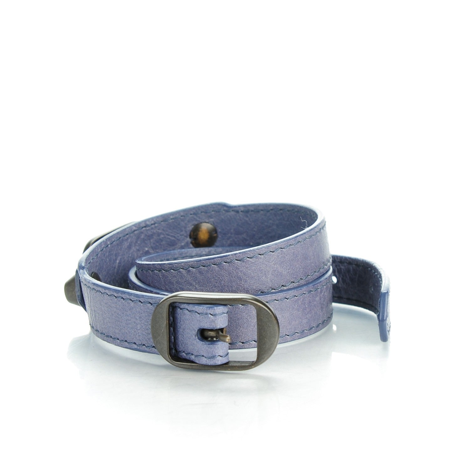 Balenciaga Agneau Arena Classic Hardware Triple Tour Bracelet S Jacynthe 4 of 8