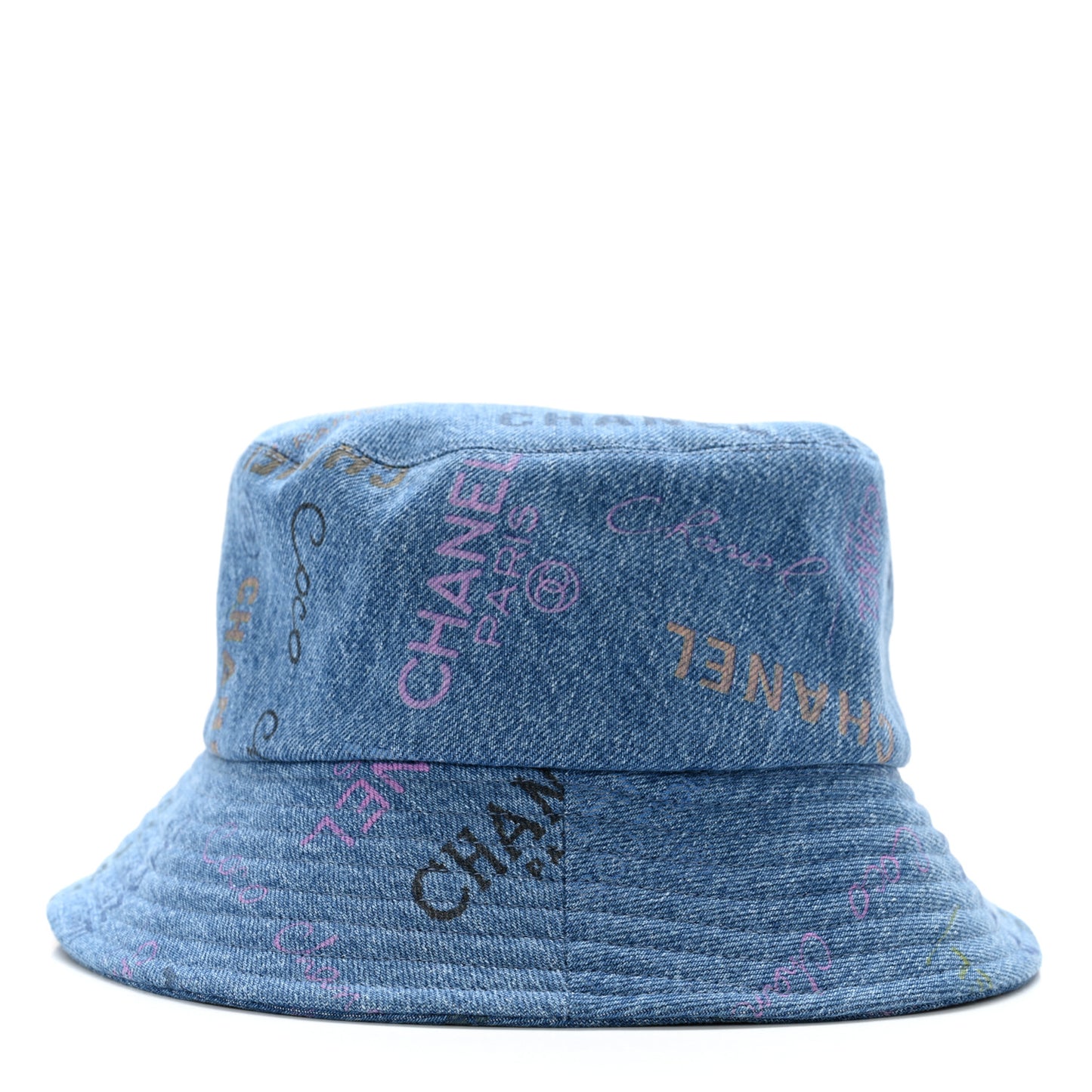 Denim Mood Cloche Bucket Hat M Blue