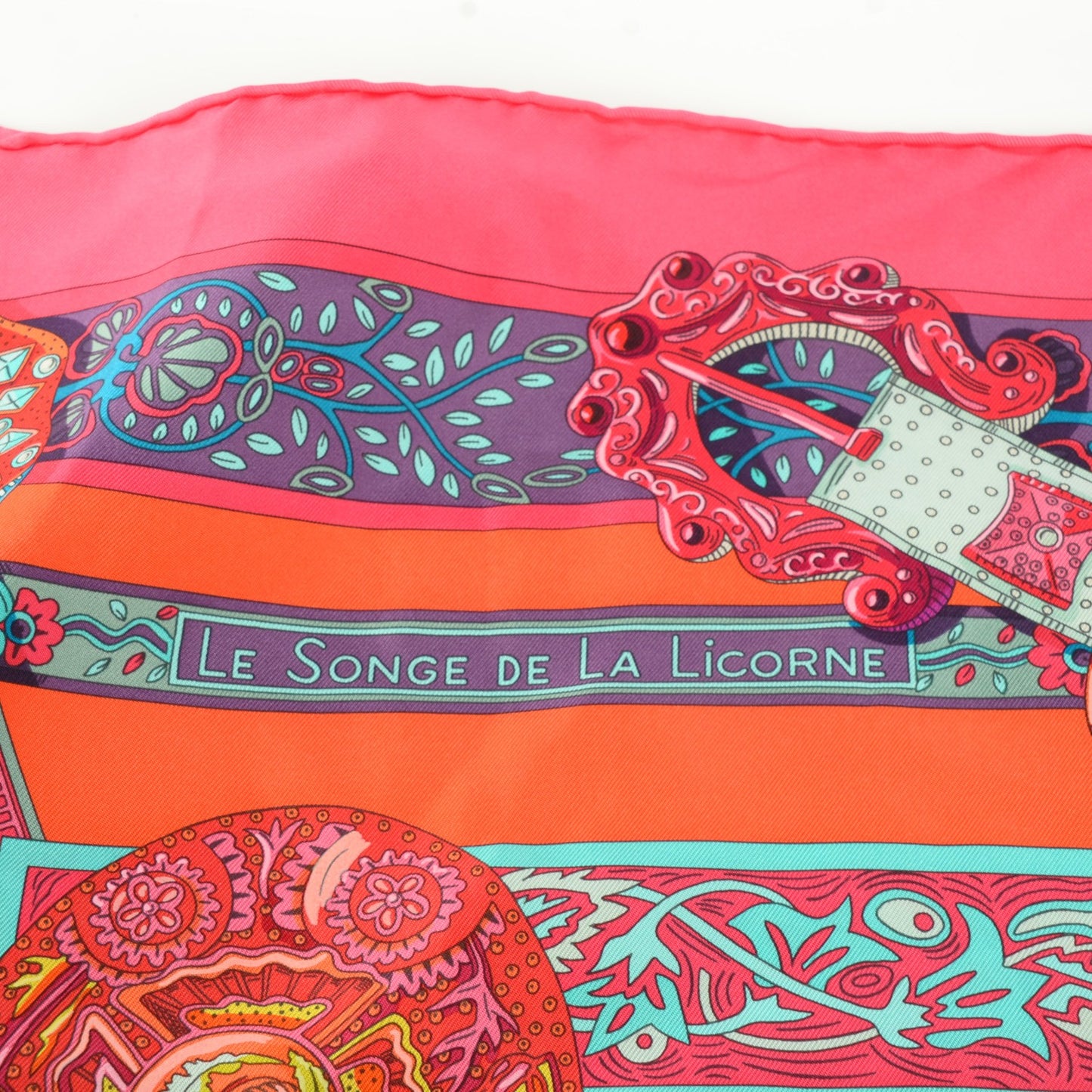 Silk Le Songe De La Licorne Scarf 90