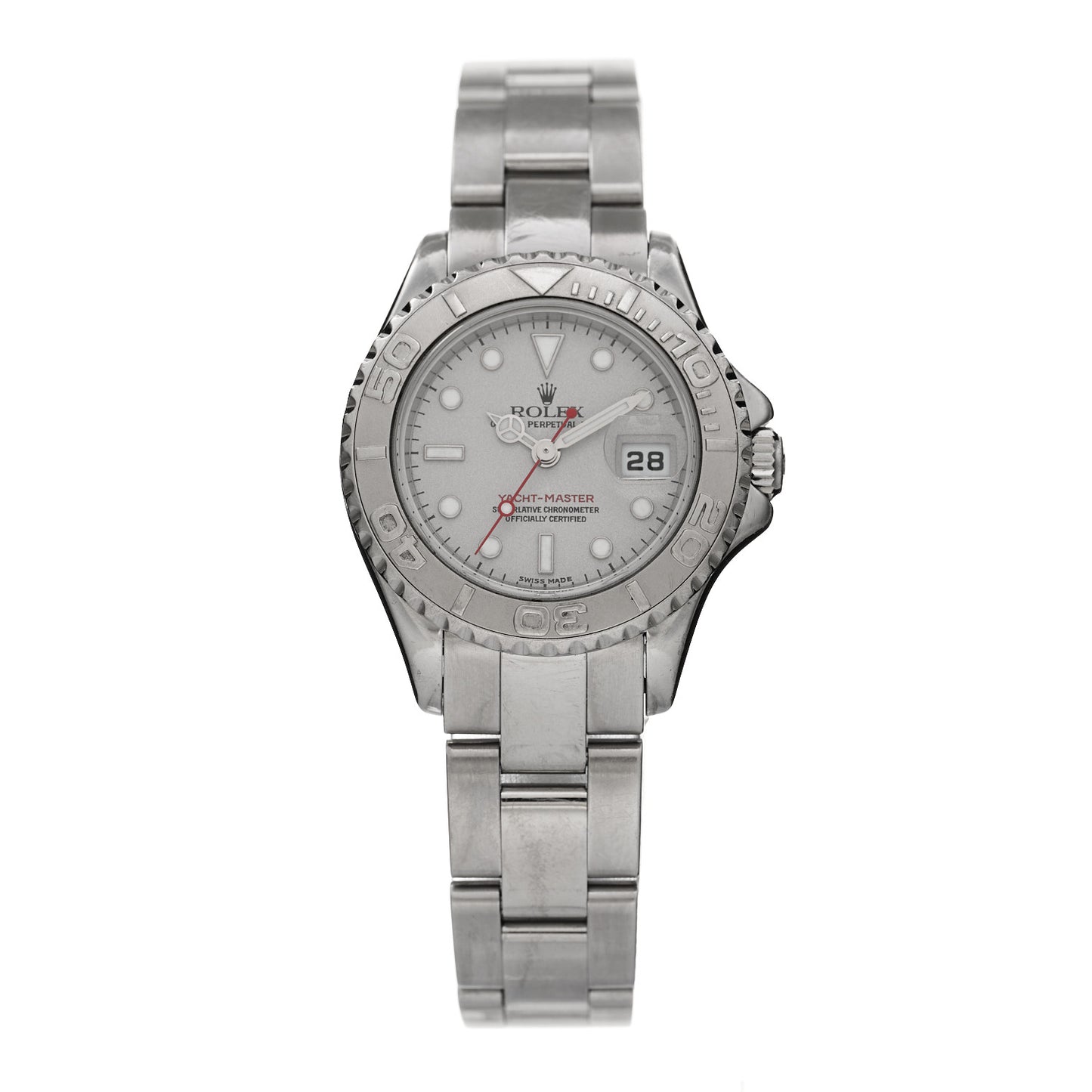 Stainless Steel Platinum 29mm Yacht-Master Watch Silver 169622