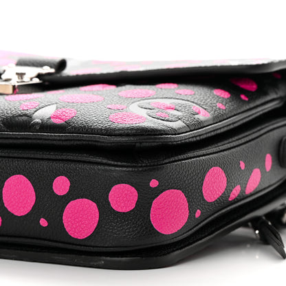 Louis Vuitton LV x YK Empreinte Monogram Giant Pochette Metis Black Fuchsia 10 of 11