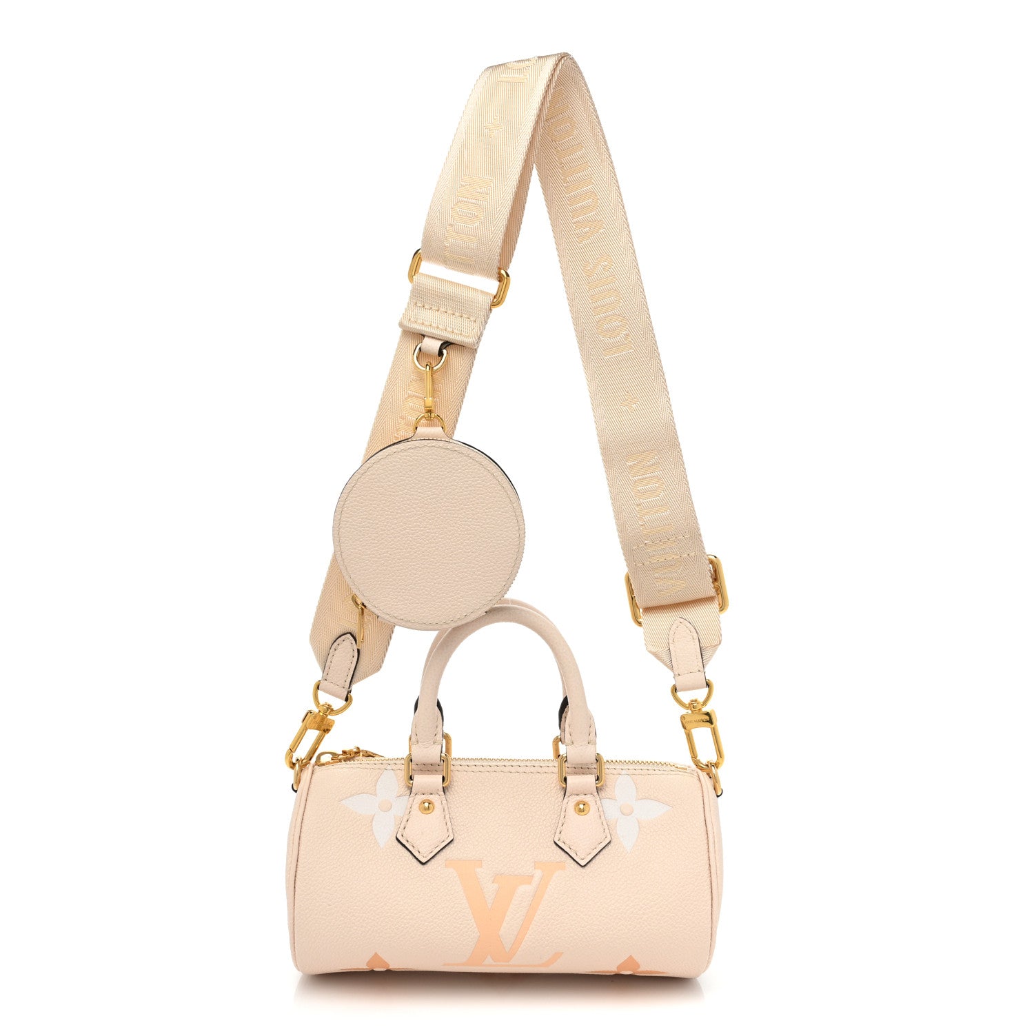 Louis Vuitton Empreinte Monogram Giant By The Pool Papillon BB Cream Saffron 1 of 9