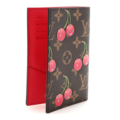 Louis Vuitton LV X TM Monogram Cerises Passport Cover 3 of 7