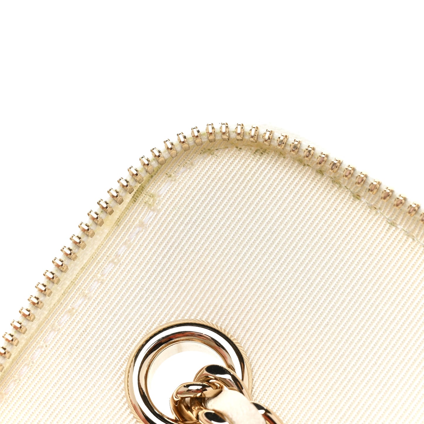 Lambskin Quilted Mini Camellia Bow Vanity Case With Chain White
