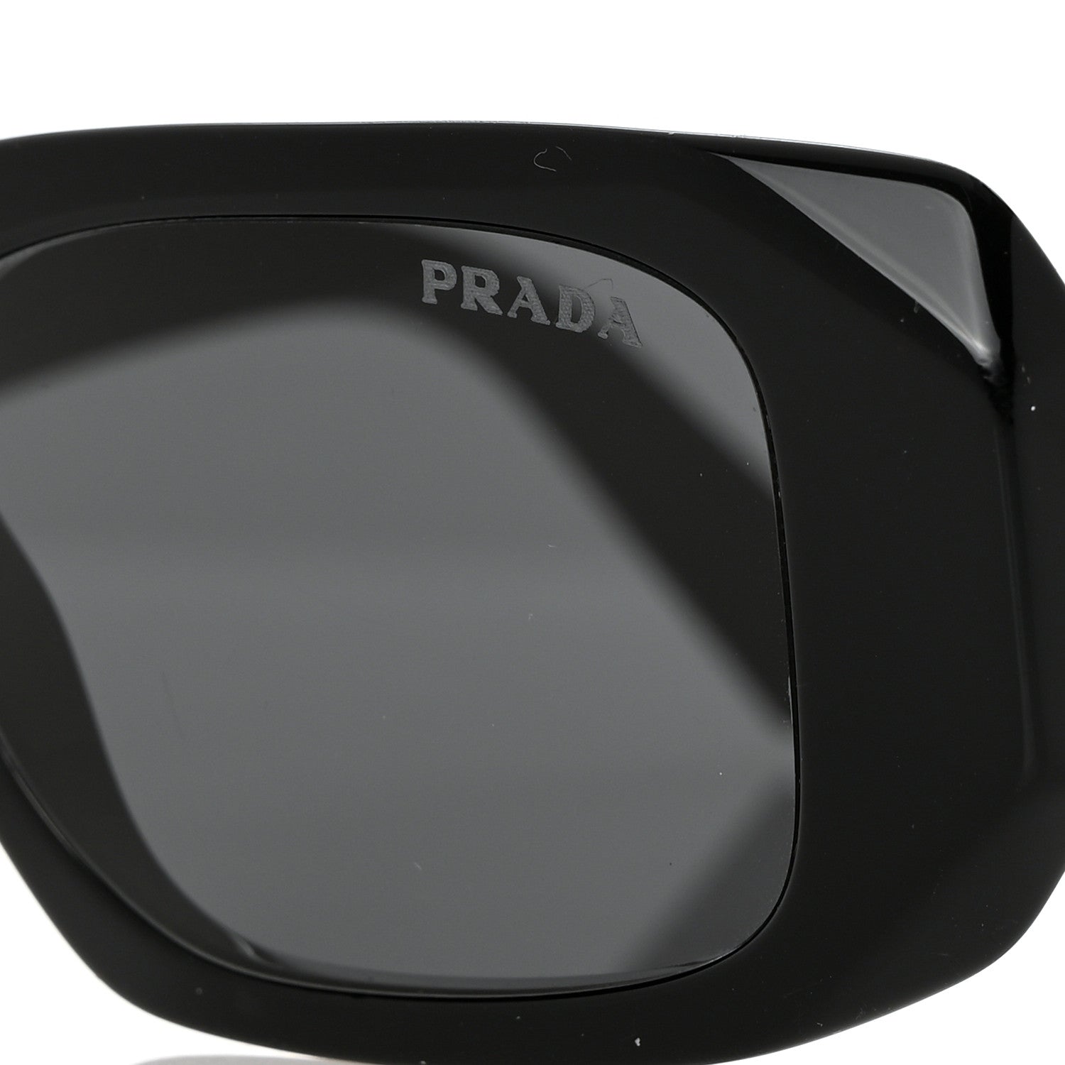 Prada Acetate Symbole Sunglasses SPR 17W Black 7 of 7