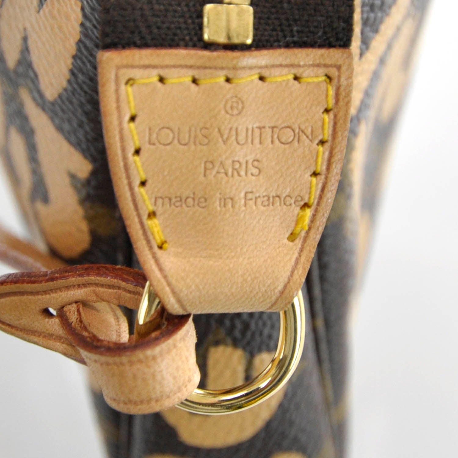 Louis Vuitton Monogram Graffiti Pochette Accessories Peach 8 of 10
