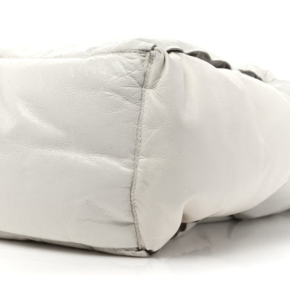 Bottega Veneta Lambskin Intrecciato The Squash Padded Tote Chalk 7 of 21