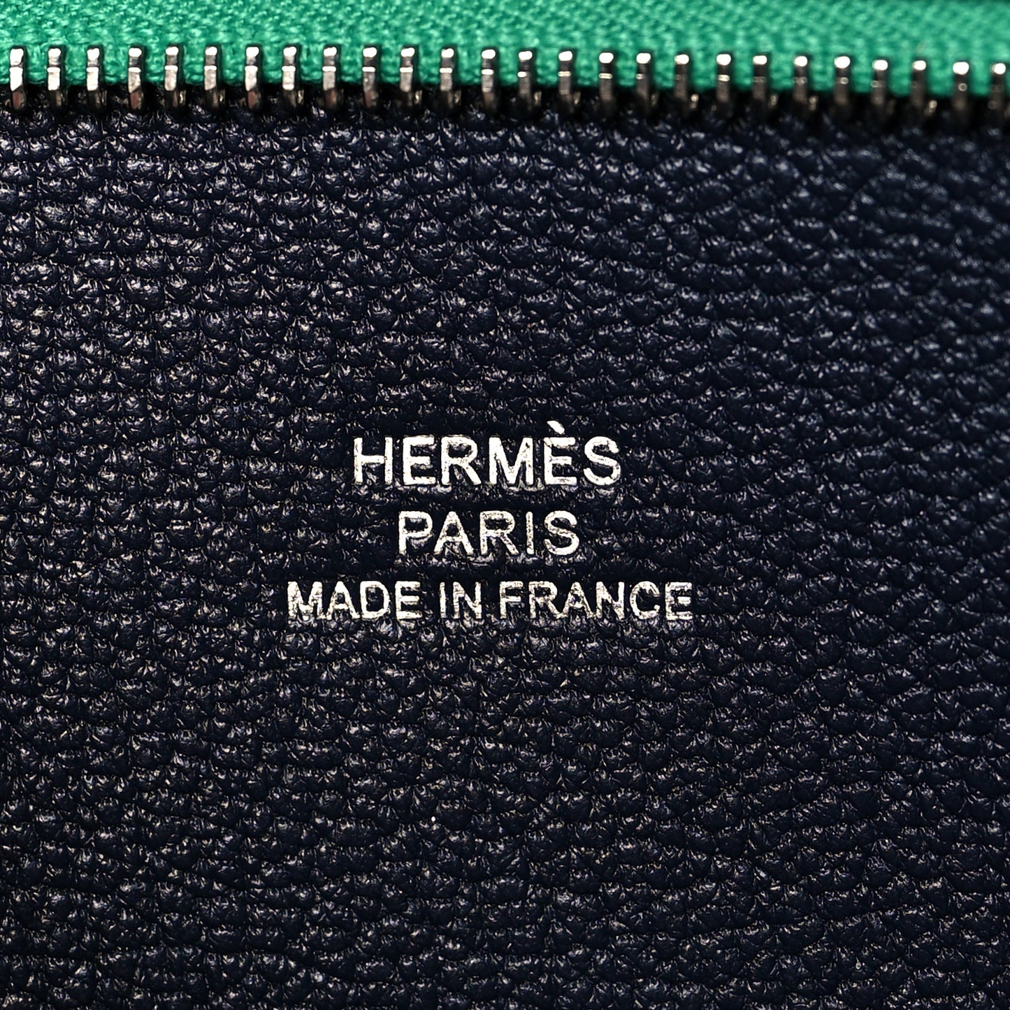 Togo Verso Backpocket Pouch 30 Menthe Indigo