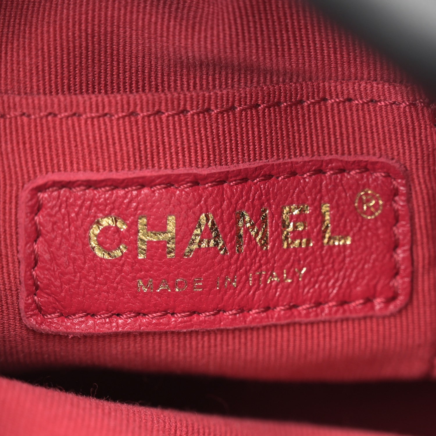 Chanel Lambskin Quilted Pearl Crown Drawstring Bag Black 6 of 11