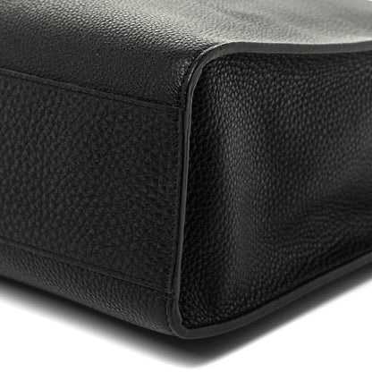 Fendi Cuoio Romano Peekaboo X-Lite Fit Black Giallo Fluo 5 of 9