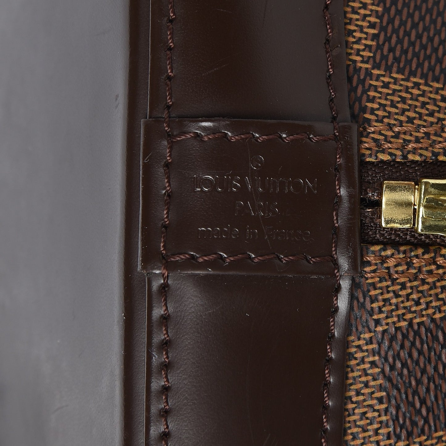 Damier Ebene Alma PM