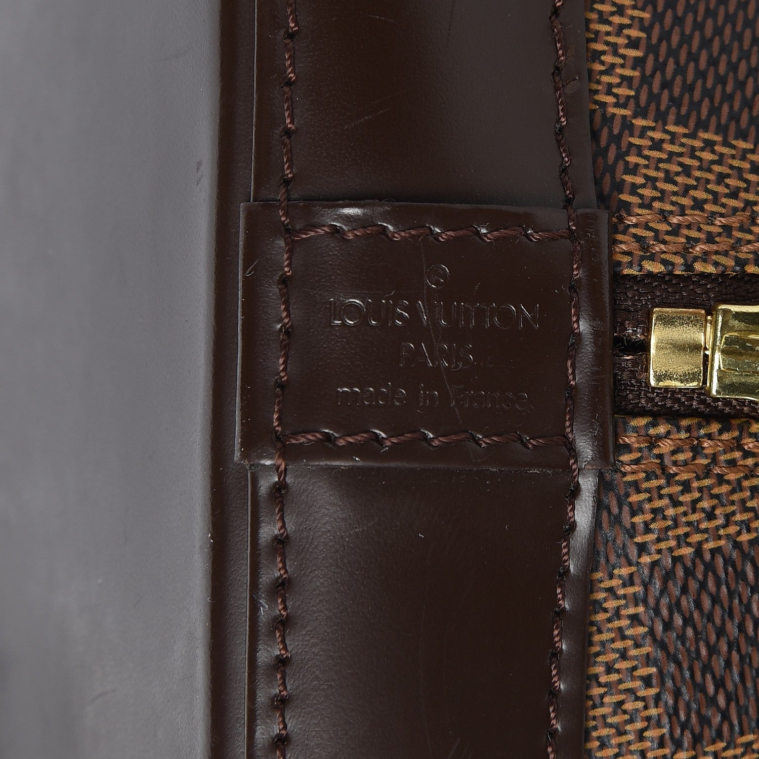 Louis Vuitton Damier Ebene Alma PM 6 of 14