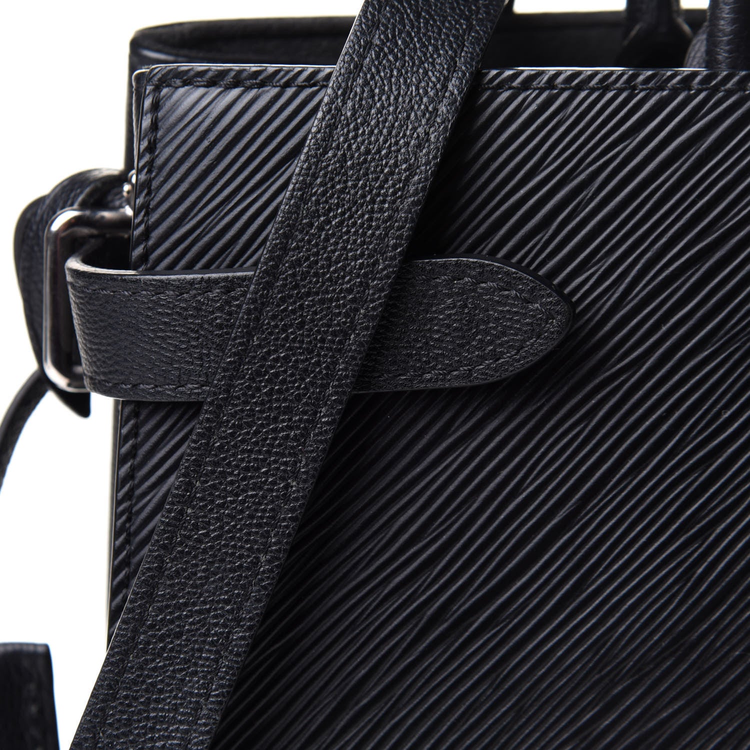 Louis Vuitton Epi Twist Tote Black 9 of 11