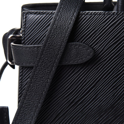 Louis Vuitton Epi Twist Tote Black 9 of 11