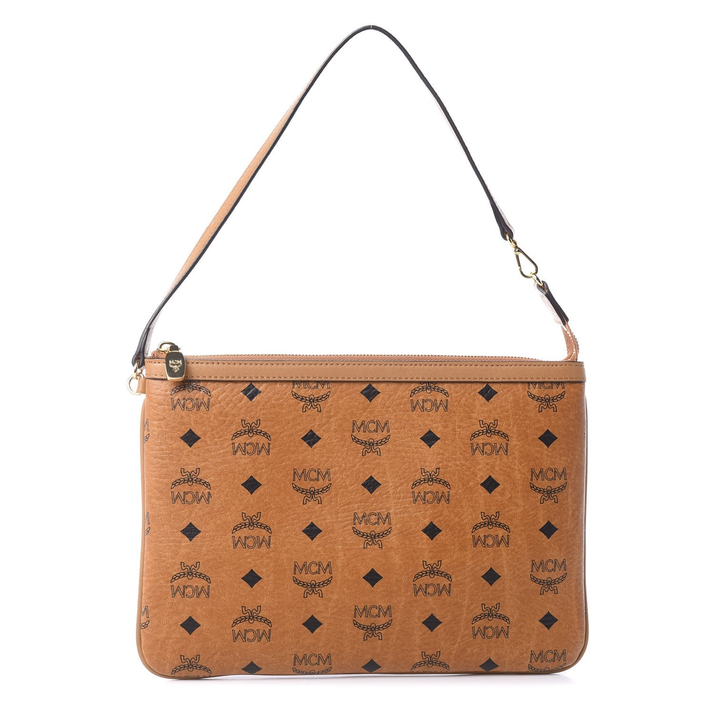 Visetos Liz Shopper Tote Pouch Cognac