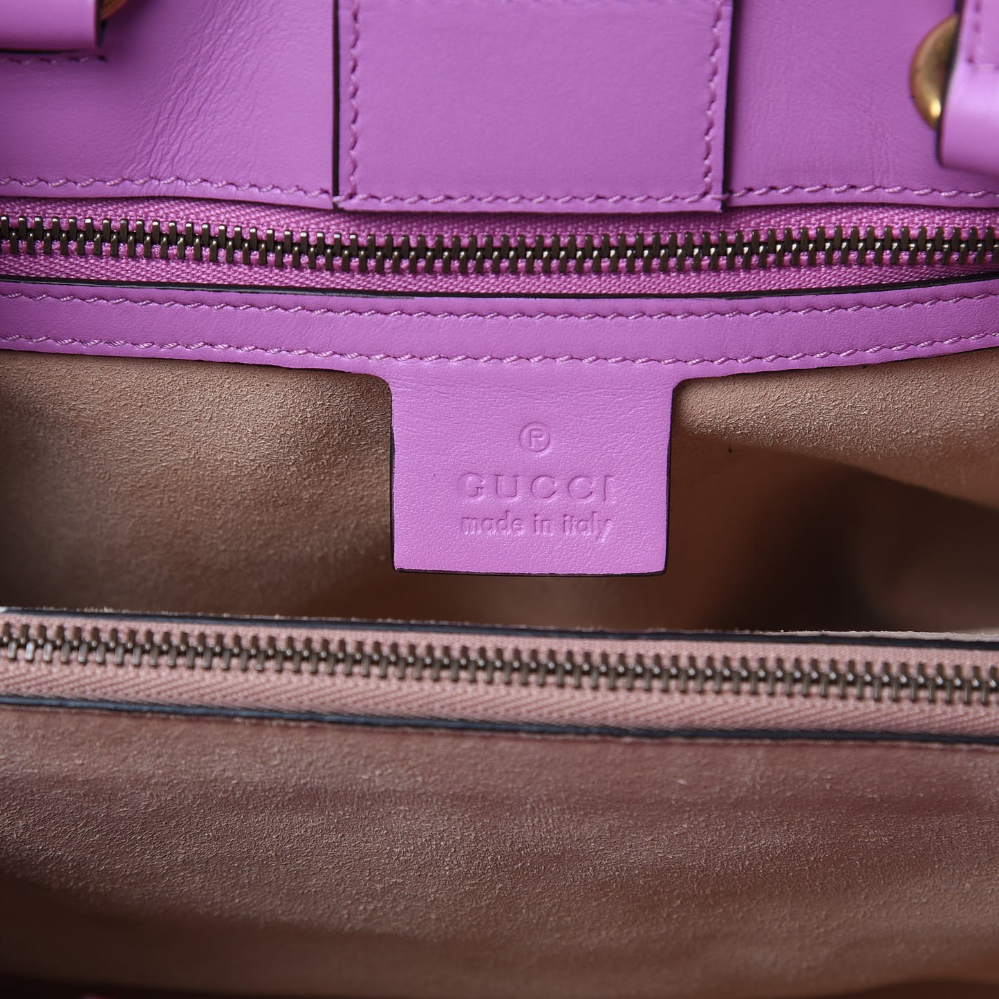 Calfskin Matelasse Small GG Marmont Tote Candy Mousse