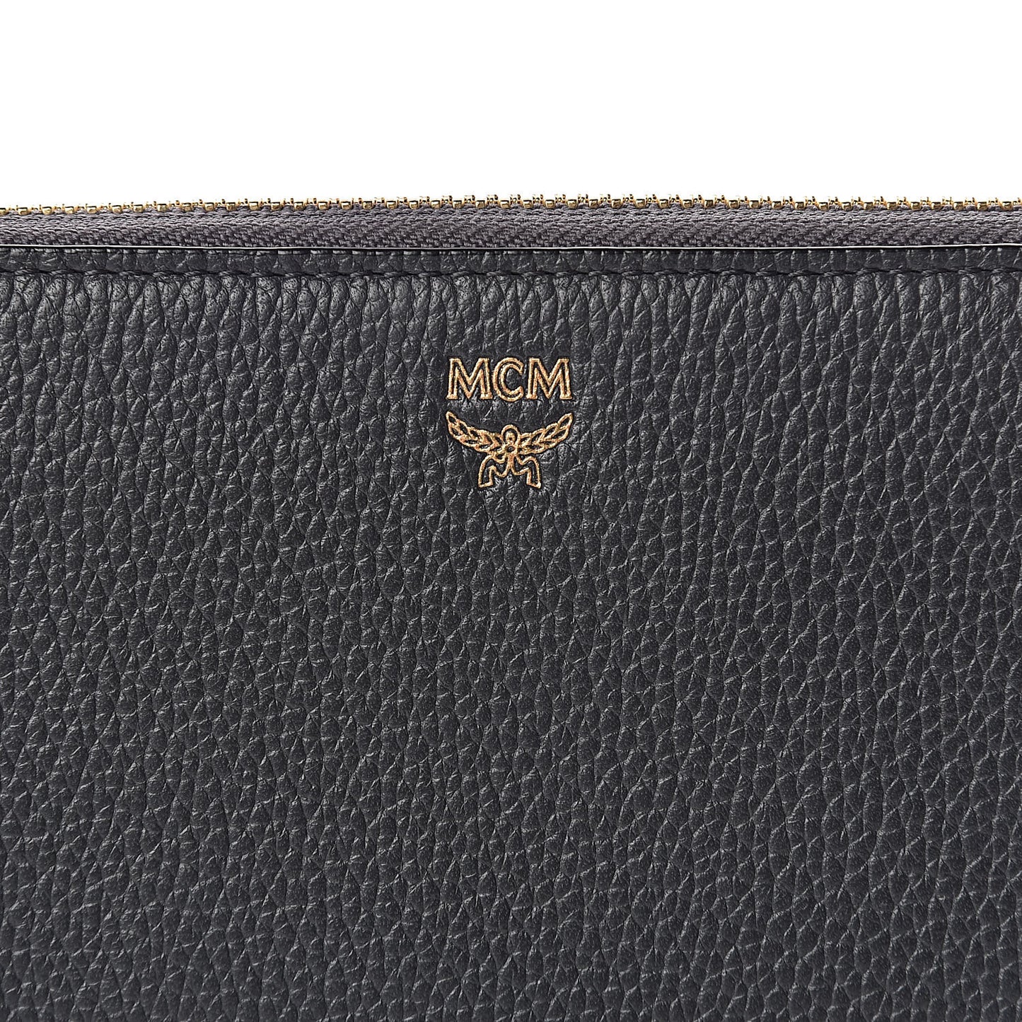 Calfskin Fontanellas Park Avenue Milla Zip Around Wallet Phantom Grey