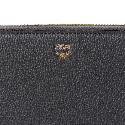 MCM Calfskin Fontanellas Park Avenue Milla Zip Around Wallet Phantom Grey 6 of 7