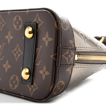 Louis Vuitton Vernis Epi Monogram Alma BB Champagne Metallise 9 of 13