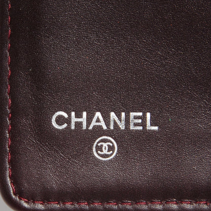 Chanel Caviar Quilted Yen Wallet Black 6 of 8