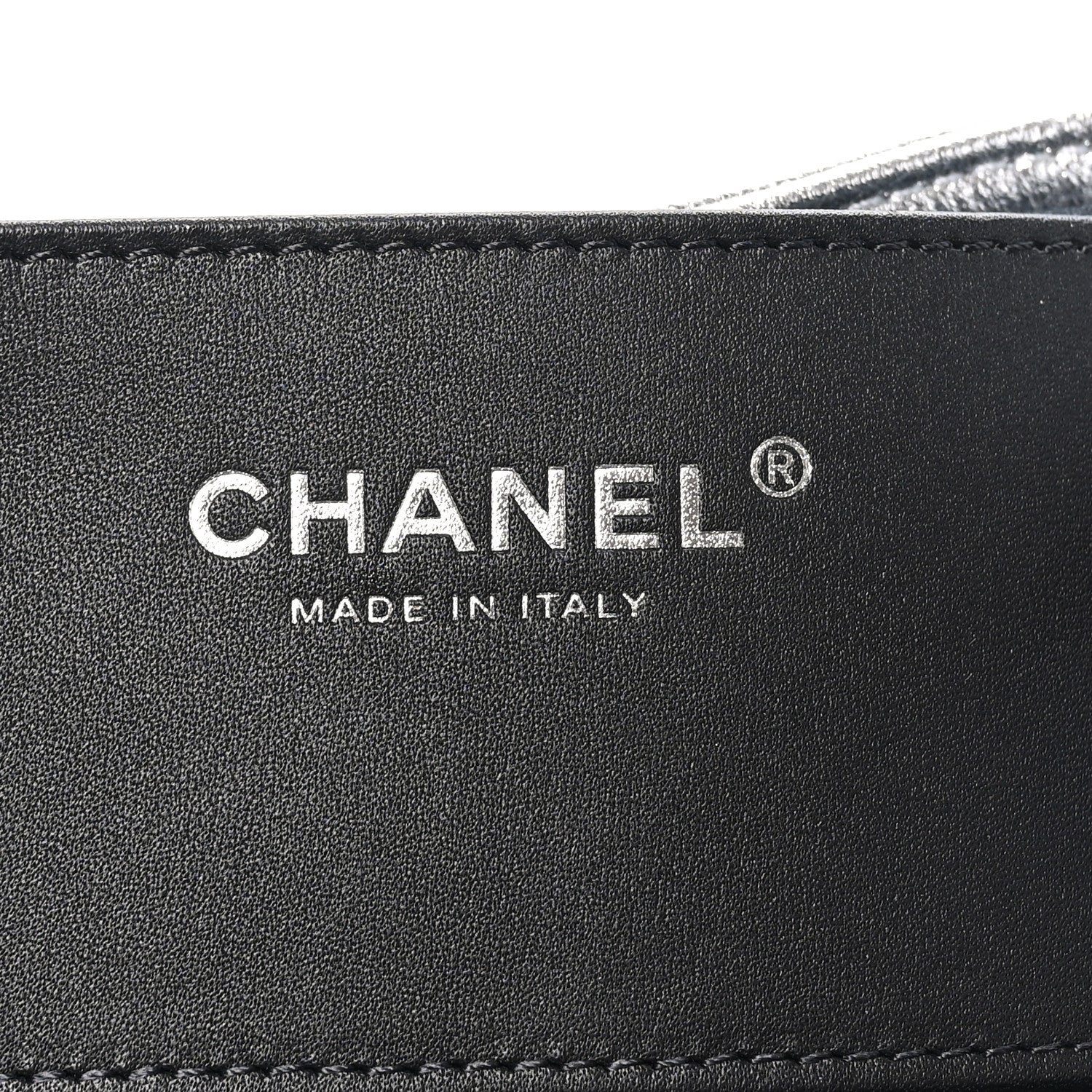 Chanel Metallic Caviar Quilted Small Chanel 25 Handbag Silver 6 of 10