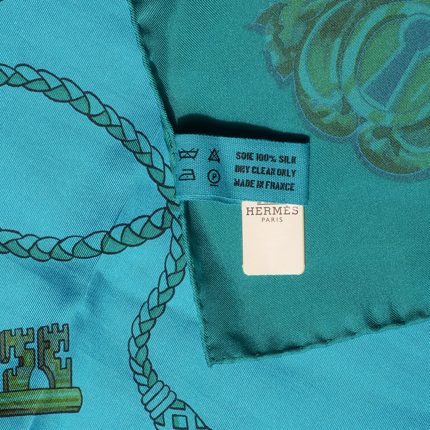 Silk Dip Dye Les Cles Shawl Giant Scarf 140 Turquoise Fonce Canard