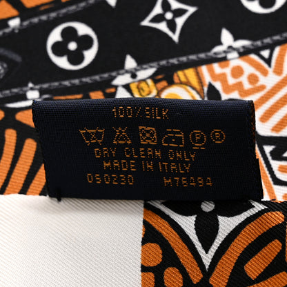 Louis Vuitton Silk Monogram Crafty Confidential Bandeau Caramel 5 of 5