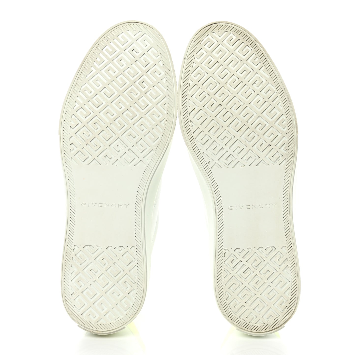 Calfskin Womens Urban Street Sneakers 38 White Neon Yellow