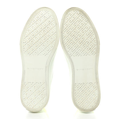 Givenchy Calfskin Womens Urban Street Sneakers 38 White Neon Yellow 5 of 8