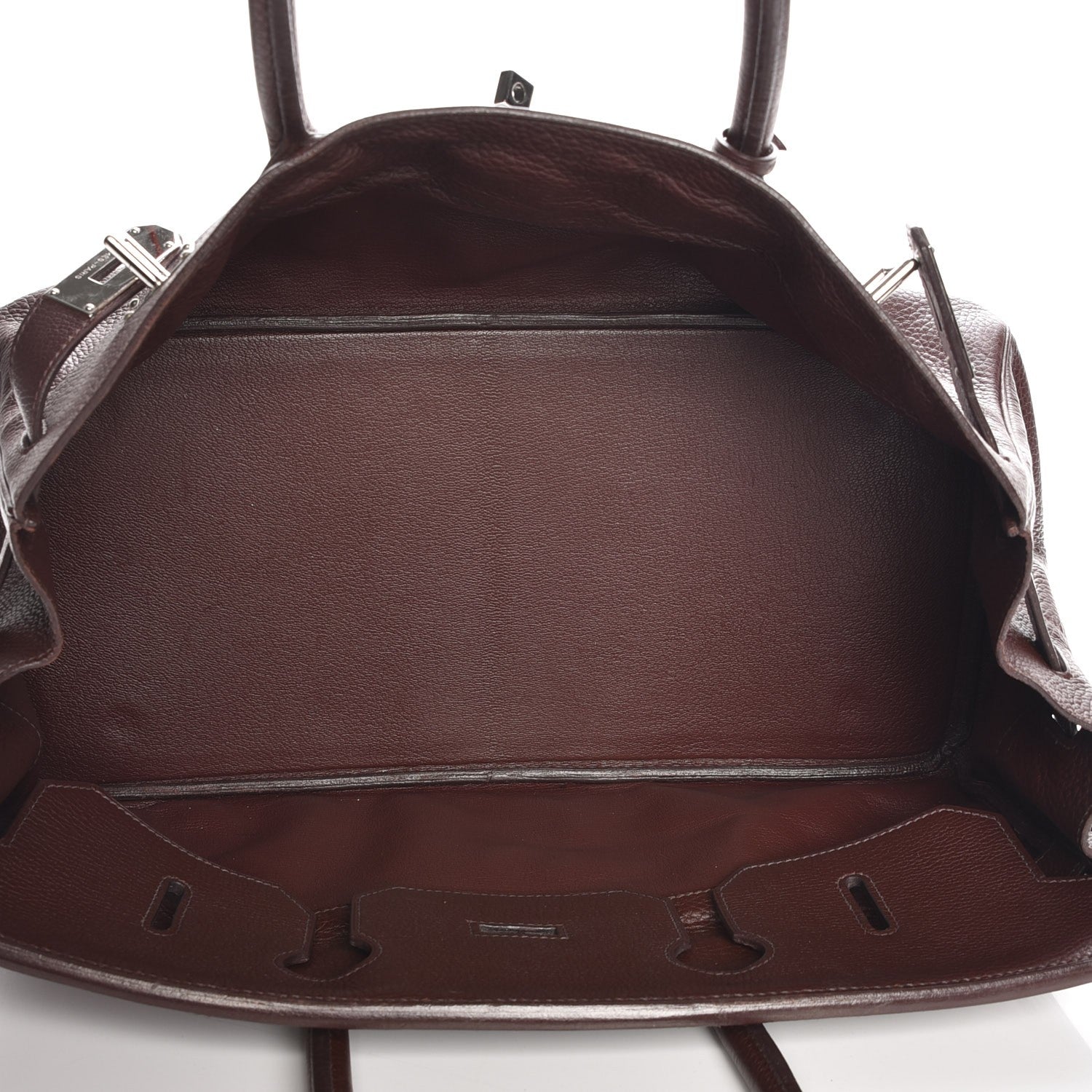 Hermes Taurillon Clemence JPG Birkin 42 Havane 8 of 28