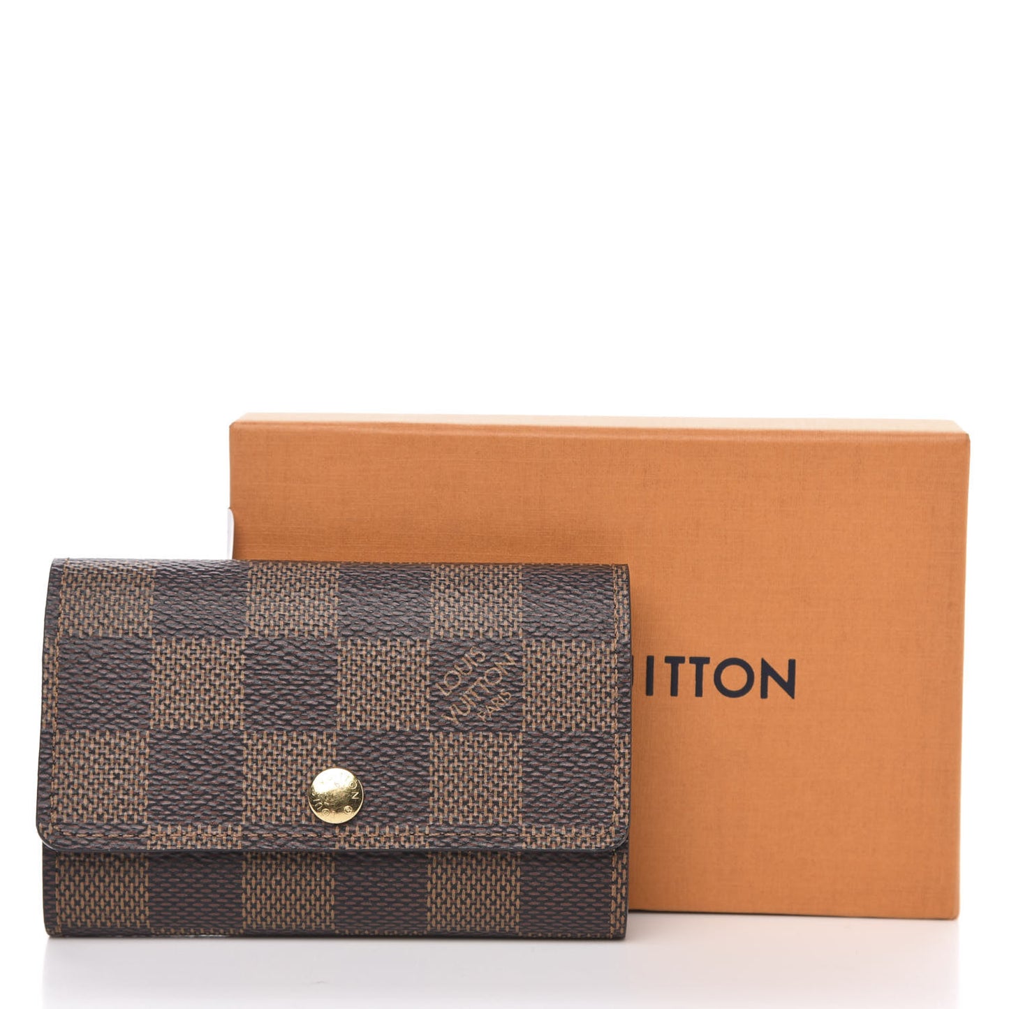 Damier Ebene Multicles 6 Key Holder