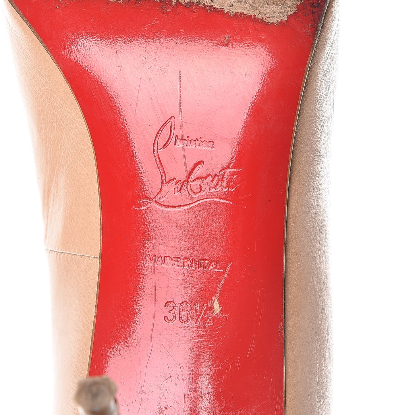 Kid Patent Geo 85 Pumps 36.5 Nude